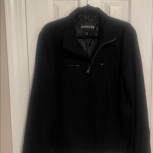 Express Black Zippered Jacket
